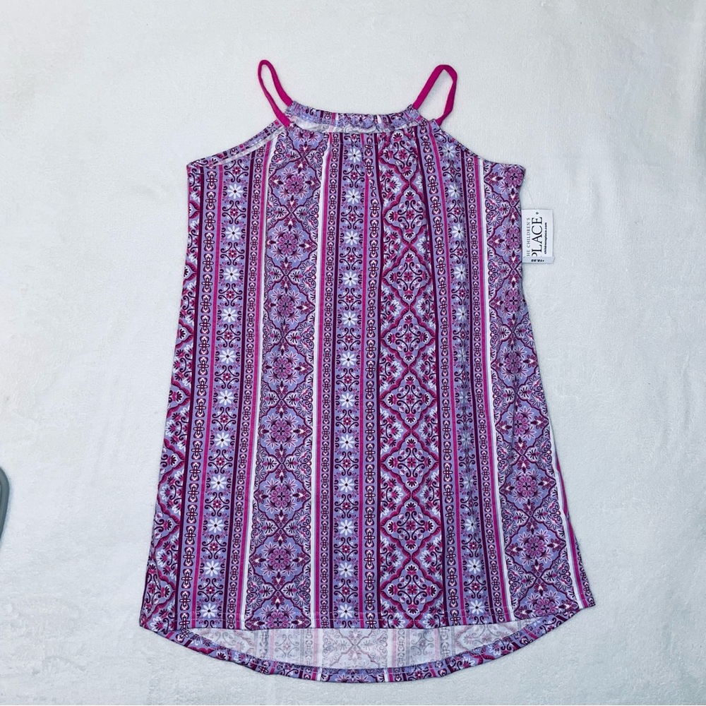 The Children's Place Purple Sleeveless Tank Dress